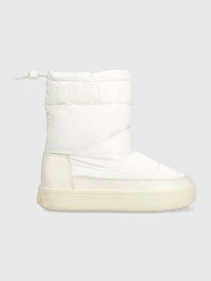 Tommy Jeans śniegowce TJW WINTER BOOT kolor biały EN0EN02252