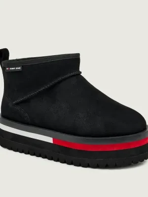 Tommy Jeans Śniegowce | zamsz