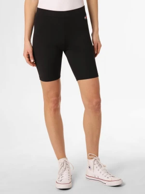 Tommy Jeans Spodenki Kobiety czarny jednolity,