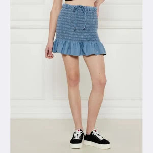 Tommy Jeans Spódnica CHAMBRAY