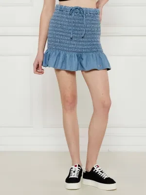 Tommy Jeans Spódnica CHAMBRAY
