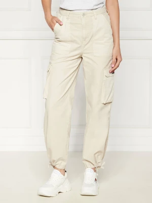 Tommy Jeans Spodnie cargo CLAIRE | flare fit