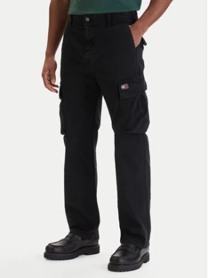 Tommy Jeans Spodnie cargo Otis DM0DM22403 Czarny Regular Fit