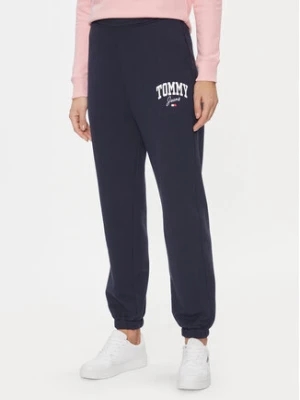 Tommy Jeans Spodnie dresowe DW0DW16379 Granatowy Relaxed Fit