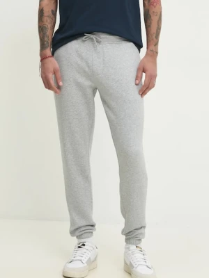 Tommy Jeans spodnie dresowe kolor szary gładkie DM0DM20473