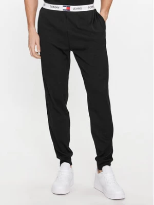 Tommy Jeans Spodnie dresowe UM0UM02962 Czarny Regular Fit
