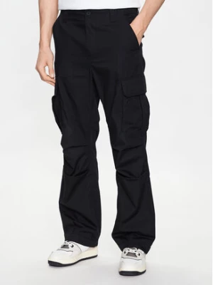 Tommy Jeans Spodnie materiałowe Aiden DM0DM15970 Czarny Baggy Fit