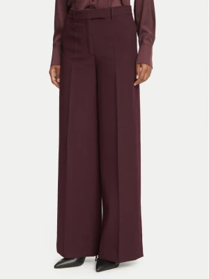 Tommy Jeans Spodnie materiałowe Tuxedo WW0WW51858 Bordowy Wide Leg