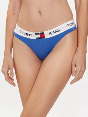 Tommy Jeans Stringi UW0UW04956 Niebieski