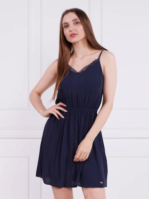 Tommy Jeans Sukienka granatowy