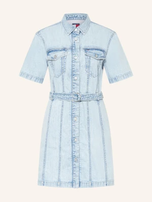Tommy Jeans Sukienka Jeansowa blau