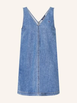 Tommy Jeans Sukienka Jeansowa blau