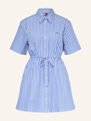 Tommy Jeans Sukienka Koszulowa blau