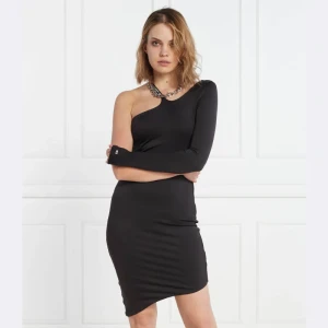 Tommy Jeans Sukienka LOGO TAPE BODYCON