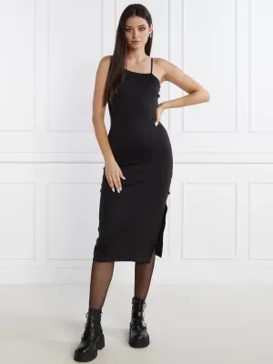 Tommy Jeans Sukienka MULTI STRAP BODYCON