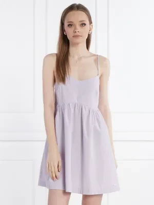 Tommy Jeans Sukienka POPLIN