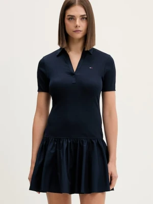 Tommy Jeans sukienka z bawełną