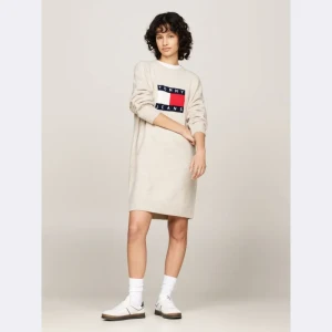 Tommy Jeans Sukienka | z dodatkiem wełny