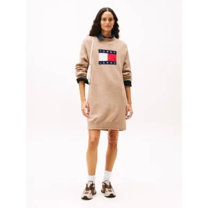 Tommy Jeans Sukienka | z dodatkiem wełny