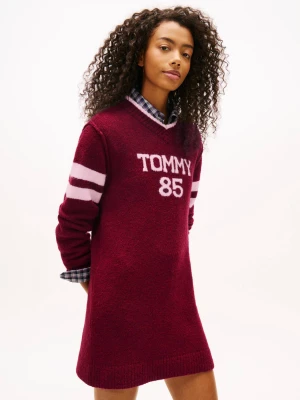 Tommy Jeans Sukienka | z dodatkiem wełny