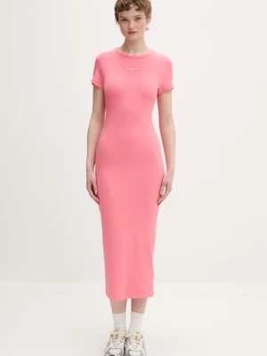 Tommy Jeans sukienka z wiskozą