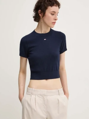 Tommy Jeans sweter granatowy