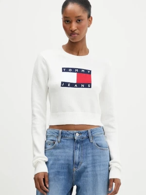 Tommy Jeans sweter beżowy