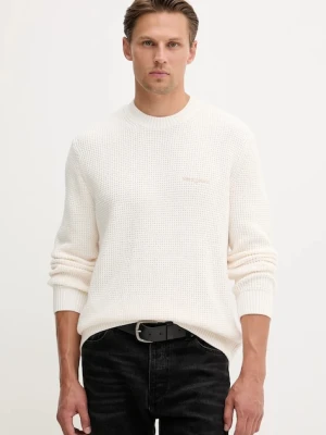 Tommy Jeans sweter bawełniany męski kolor beżowy DM0DM22098