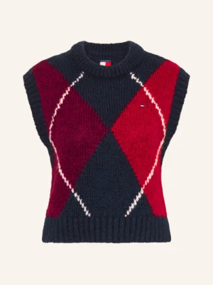 Tommy Jeans Sweter Bez Rękawów blau