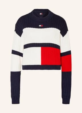 Tommy Jeans Sweter blau