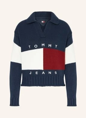 Tommy Jeans Sweter blau