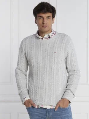 Tommy Jeans Sweter CABLE | Regular Fit