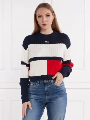 Tommy Jeans Sweter | Cropped Fit