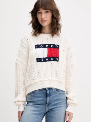 Tommy Jeans sweter damski bawełniany