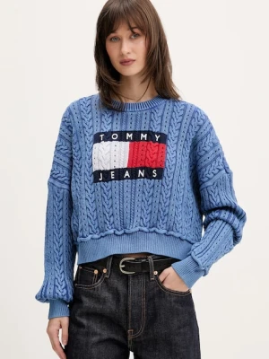 Tommy Jeans sweter damski bawełniany