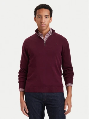 Tommy Jeans Sweter DM0DM21654 Fioletowy Slim Fit
