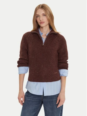 Tommy Jeans Sweter DW0DW21686 Brązowy Relaxed Fit
