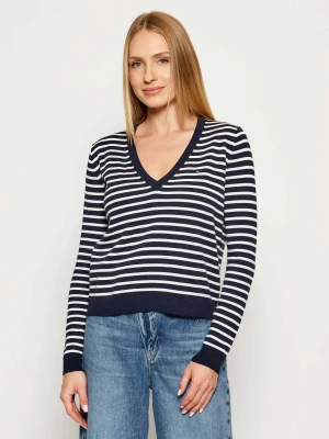Tommy Jeans Sweter ESSENTIAL | Regular Fit granatowy