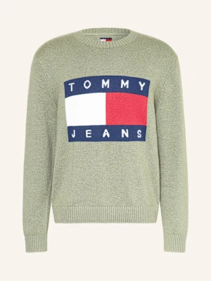 Tommy Jeans Sweter gruen