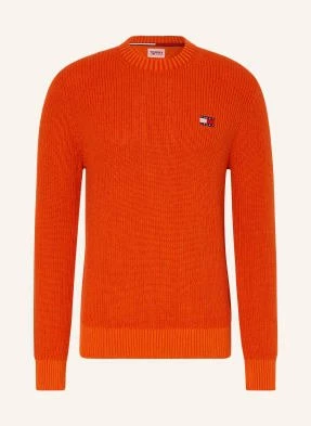 Tommy Jeans Sweter orange