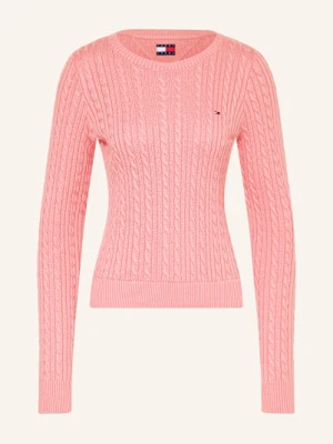 Tommy Jeans Sweter pink