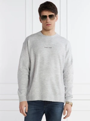 Tommy Jeans Sweter | Regular Fit szary