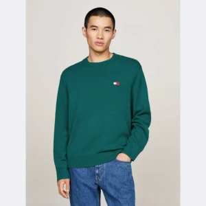 Tommy Jeans Sweter | Regular Fit | z dodatkiem wełny