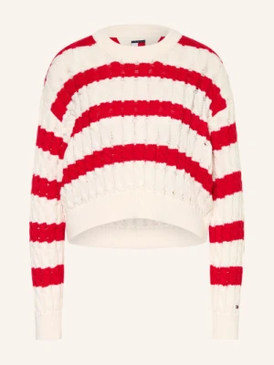 Tommy Jeans Sweter rot
