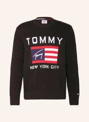 Tommy Jeans Sweter schwarz