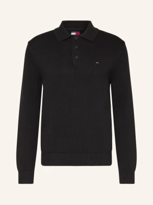 Tommy Jeans Sweter schwarz CZARNY