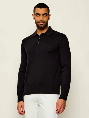 Tommy Jeans Sweter | Slim Fit czarny