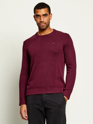 Tommy Jeans Sweter | Slim Fit bordowy