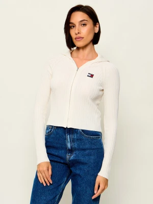 Tommy Jeans Sweter | Slim Fit ecru