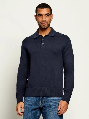 Tommy Jeans Sweter | Slim Fit granatowy
